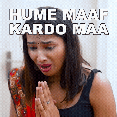 Woman Praying Hume Maaf Kardo Maa GIF