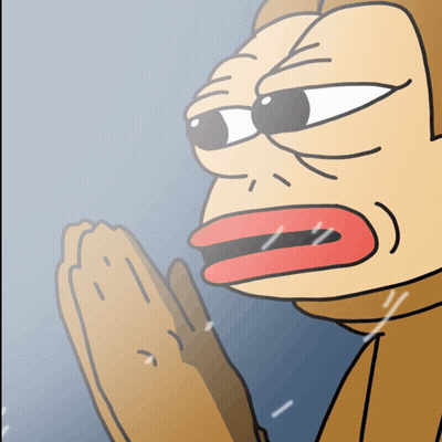 Woman Praying With Closed Eyes GIF