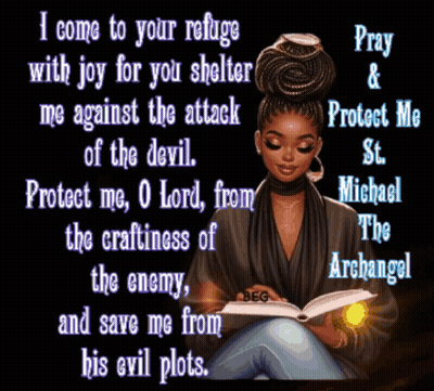 Woman Reading Book With Prayer Background GIF