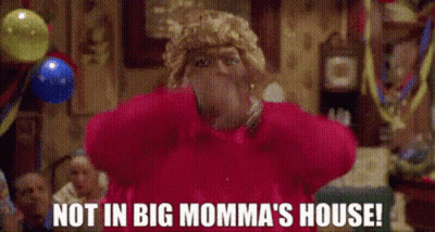 Woman Red Dress Balloons Not In Big Momma's House GIF