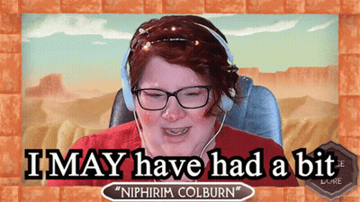 Woman Red Shirt Headphones I May Have Had Bit GIF