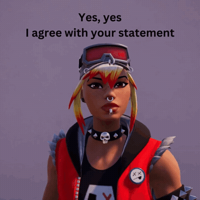 Woman Red Vest Goggles Yes Yes I Agree GIF