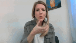 Woman Reminding To Stay Hydrated  Drink Water Plenty  GIF