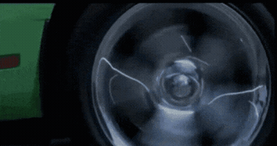 Woman Riding On Back Of Man On Motorcycle GIF