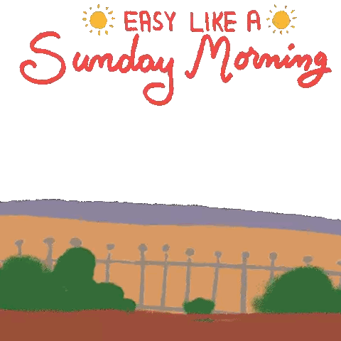Woman Rollerblading Easy Like Sunday Morning Sticker