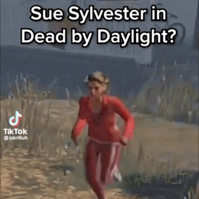 Woman Running Sue Sylvester In Dead By Daylight GIF