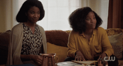 Woman's Face And Number 8 GIF