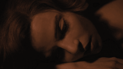 Woman's Face Close-Up GIF
