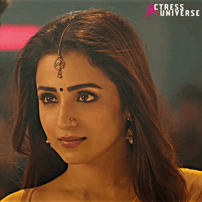 Woman's Face Close Up GIF