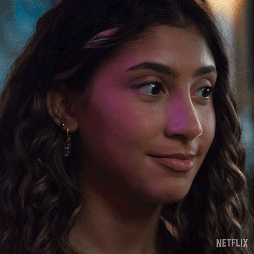 Woman's Face Close Up Netflix GIF