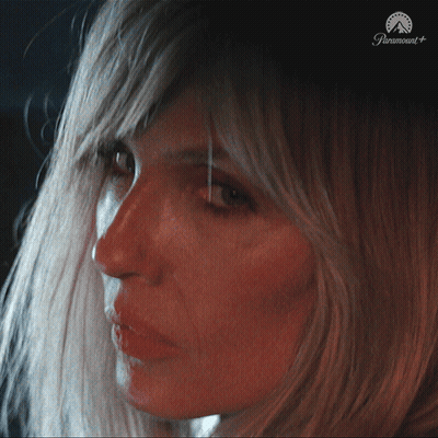 Woman's Face Close Up Paramount Logo GIF