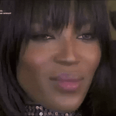 Woman's Face Close Up Paris GIF