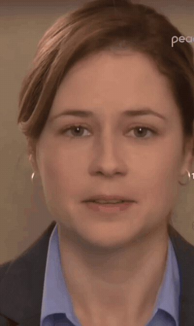 Woman's Face Close Up Peg GIF