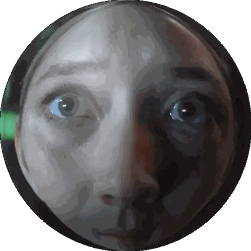 Woman's Face Close Up Sticker