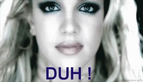 Woman's Face Duh GIF