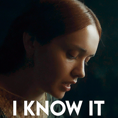 Woman's Face With I Know It GIF