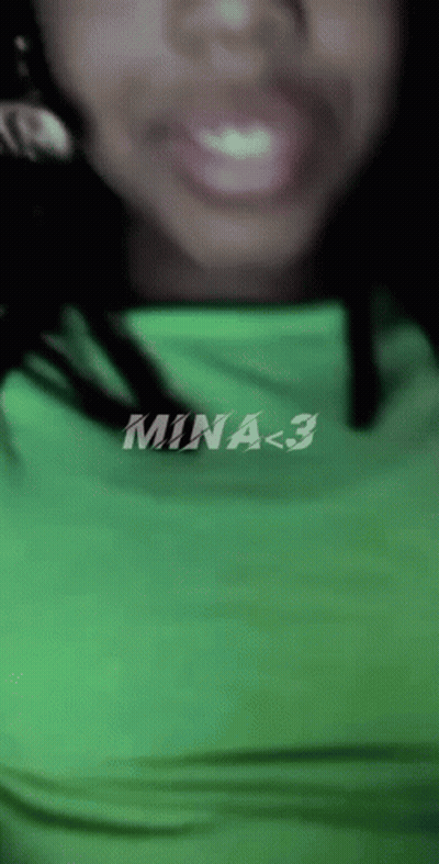 Woman's Face With Mina Heart GIF