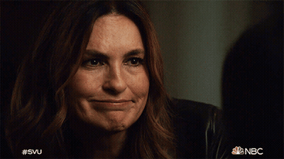 Woman's Face With NBC Logo GIF