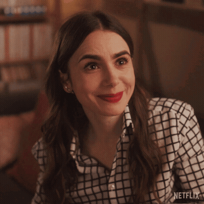 Woman's Face with Netflix
