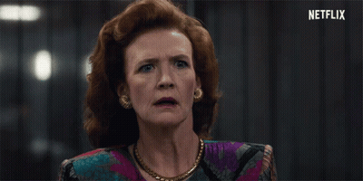 Woman's Face With Netflix Logo GIF