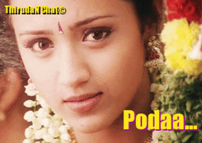 Woman's Face With Podaa In Yellow GIF