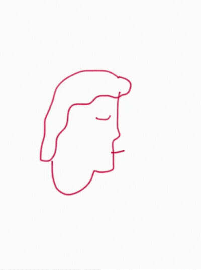 Woman's Face With Spider GIF