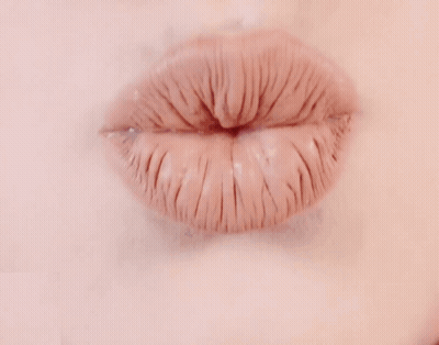 Woman's Open Mouth With Teeth GIF