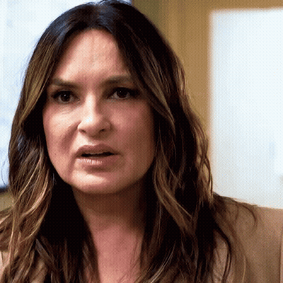 Woman's Serious Face Close Up GIF