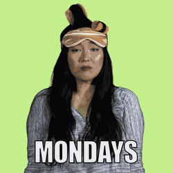 Woman Sad Monday GIF