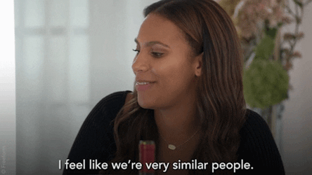 Woman Same Girl I Feel Like We're Similar GIF