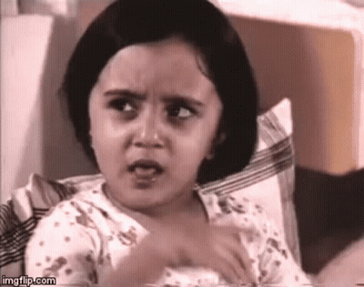 Woman Saying Ahem Gurl in Front of Star