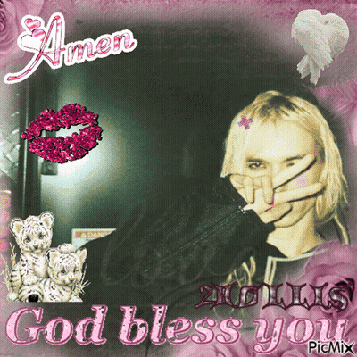 Woman Saying Amen God Bless You GIF