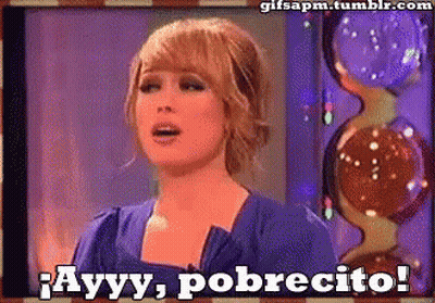 Woman Saying Ayvy Pobrecito GIF
