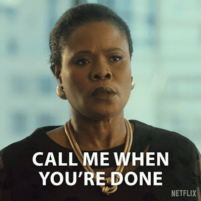 Woman Saying Call Me In Netflix Ad GIF