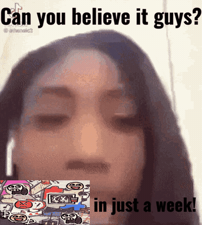 Woman Saying Can You Believe It Guys GIF
