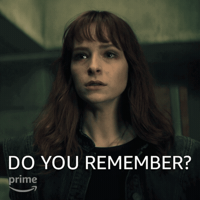 Woman Saying Do You Remember GIF