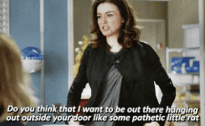 Woman Saying Do You Think I Want To Be Out There GIF