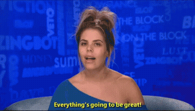 Woman Saying Everything's Going To Be Great GIF