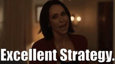 Woman Saying Excellent Strategy GIF