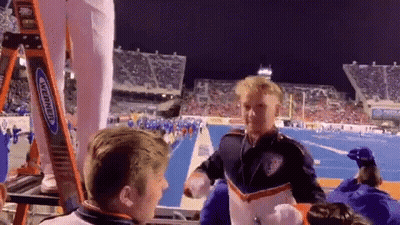 Woman Saying Good Games Had Fun GIF