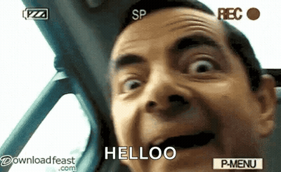 Woman Saying Hi Hello It's Me With Red Heart GIF