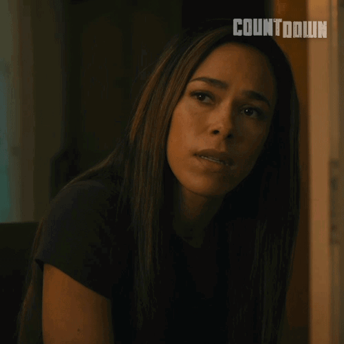 Woman Saying How Long Countdown GIF