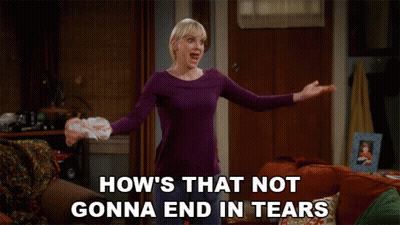 Woman Saying How's That Not Gonna End In Tears GIF