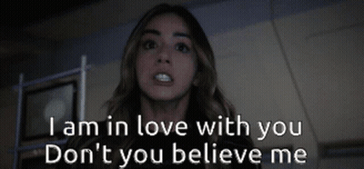 Woman Saying I Am In Love With You Don't You Believe Me GIF