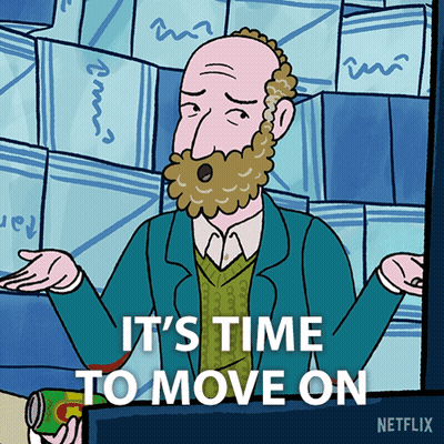 Woman Saying I Beg You To Move On GIF