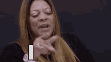 Woman Saying I Check Them GIF