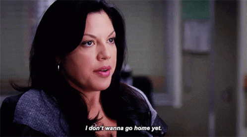 Woman Saying I Don't Wanna Go Home Yet GIF