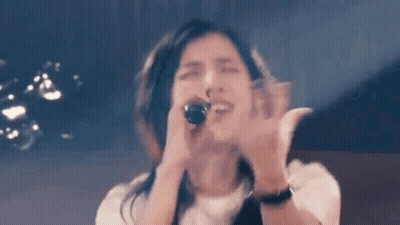 Woman Saying I Don't Want To Be Left Alone GIF