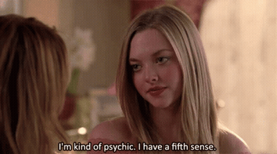 Woman Saying I Have Fifth Sense GIF