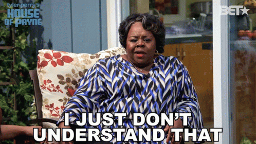 Woman Saying I Just Don't Understand That GIF